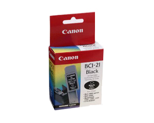 Krtrids CANON, BCI-21 BK, orinlais